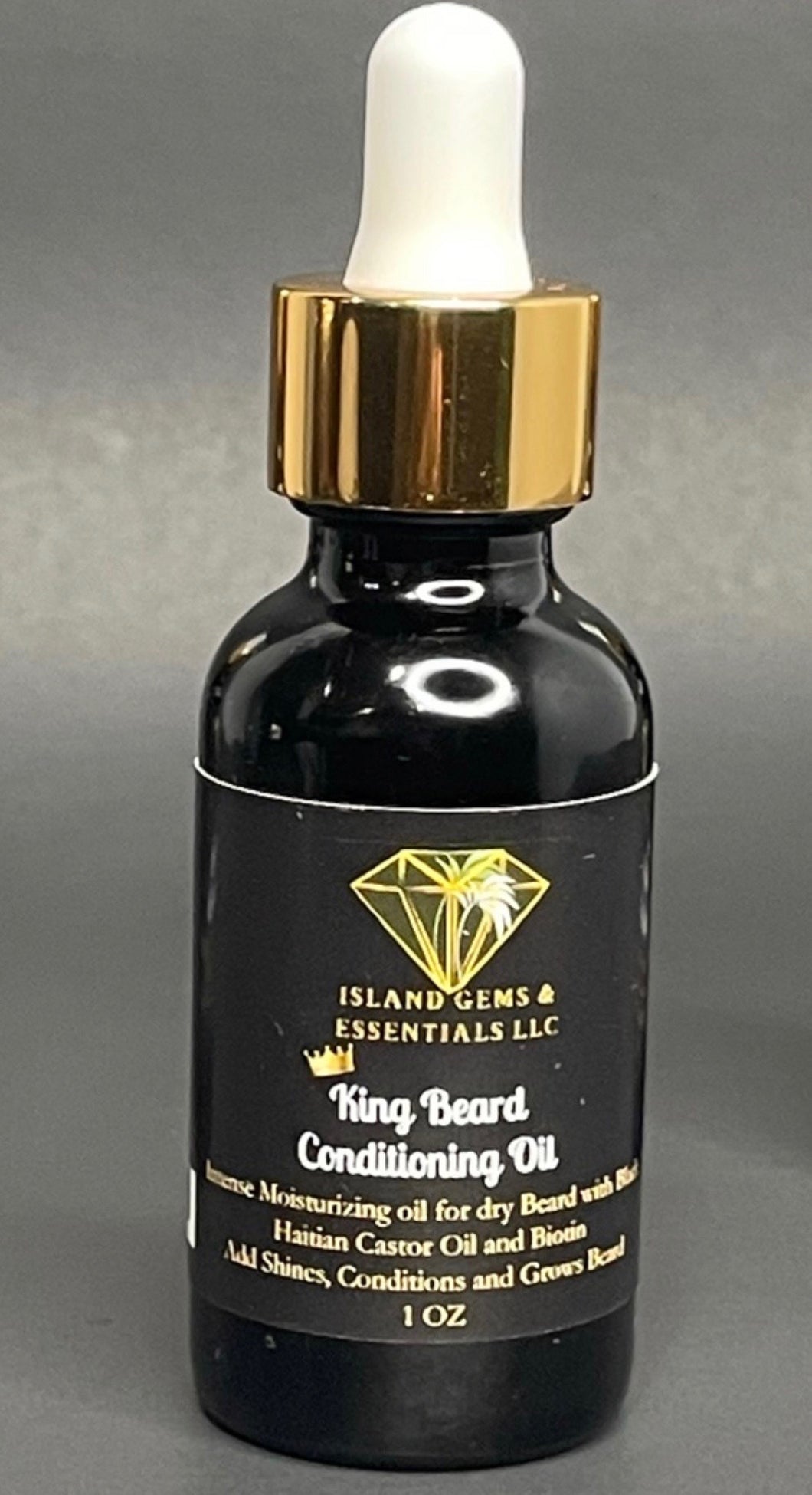 King Beard Conditioning OilIsland Gems and Essentials LLC